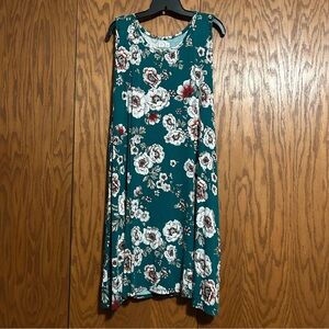 Maurice’s Turquoise Floral Dress